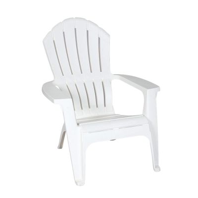 Image of White Resin Adirondack Chair